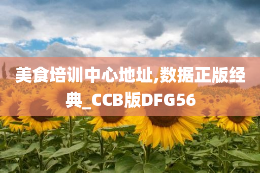 美食培训中心地址,数据正版经典_CCB版DFG56