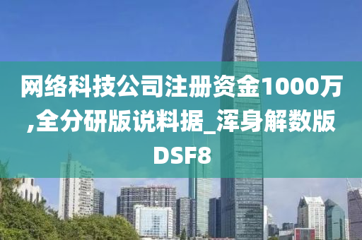 网络科技公司注册资金1000万,全分研版说料据_浑身解数版DSF8