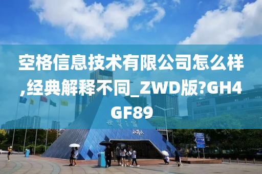 空格信息技术有限公司怎么样,经典解释不同_ZWD版?GH4GF89