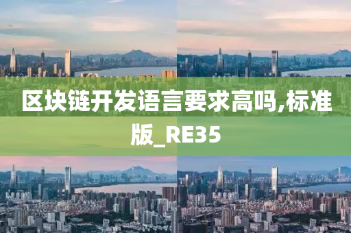 区块链开发语言要求高吗,标准版_RE35