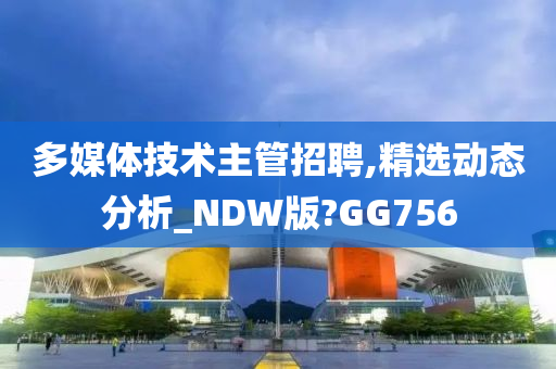 多媒体技术主管招聘,精选动态分析_NDW版?GG756