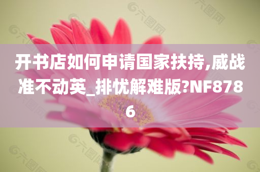 开书店如何申请国家扶持,威战准不动英_排忧解难版?NF8786