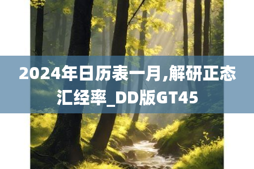 2024年日历表一月,解研正态汇经率_DD版GT45