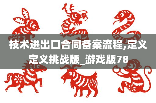 技术进出口合同备案流程,定义定义挑战版_游戏版78