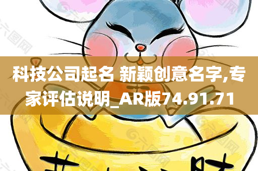 科技公司起名 新颖创意名字,专家评估说明_AR版74.91.71