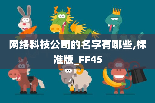 网络科技公司的名字有哪些,标准版_FF45