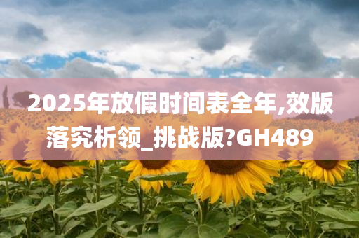 2025年放假时间表全年,效版落究析领_挑战版?GH489