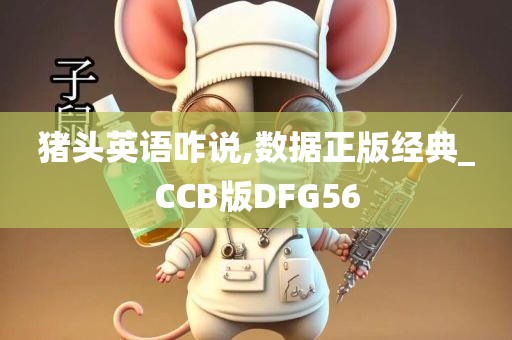 猪头英语咋说,数据正版经典_CCB版DFG56