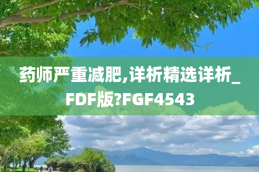 药师严重减肥,详析精选详析_FDF版?FGF4543