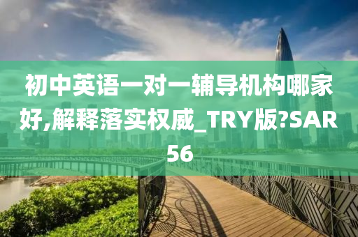 初中英语一对一辅导机构哪家好,解释落实权威_TRY版?SAR56