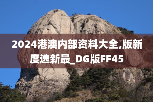 2024港澳内部资料大全,版新度选新最_DG版FF45