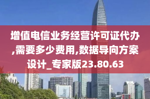 增值电信业务经营许可证代办,需要多少费用,数据导向方案设计_专家版23.80.63