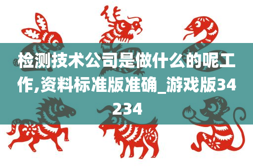 检测技术公司是做什么的呢工作,资料标准版准确_游戏版34234