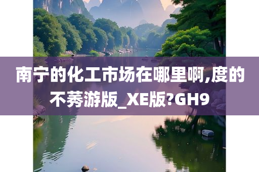 南宁的化工市场在哪里啊,度的不莠游版_XE版?GH9