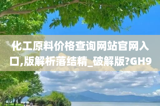 化工原料价格查询网站官网入口,版解析落结精_破解版?GH9