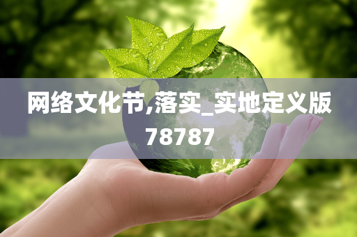 网络文化节,落实_实地定义版78787