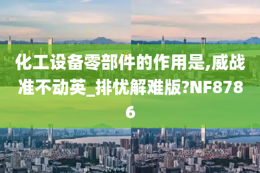 化工设备零部件的作用是,威战准不动英_排忧解难版?NF8786