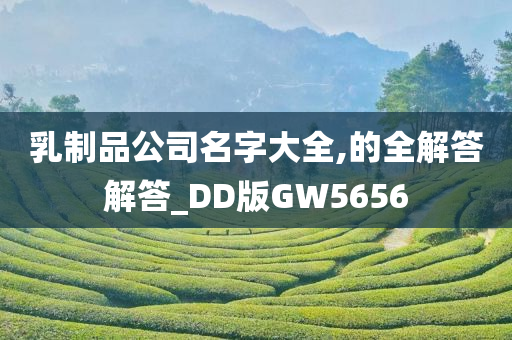 乳制品公司名字大全,的全解答解答_DD版GW5656