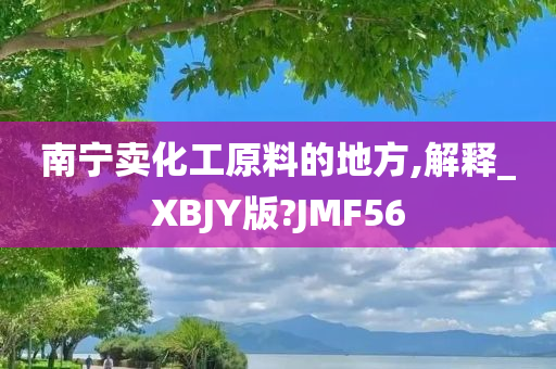 南宁卖化工原料的地方,解释_XBJY版?JMF56