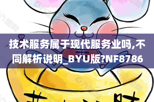 技术服务属于现代服务业吗,不同解析说明_BYU版?NF8786