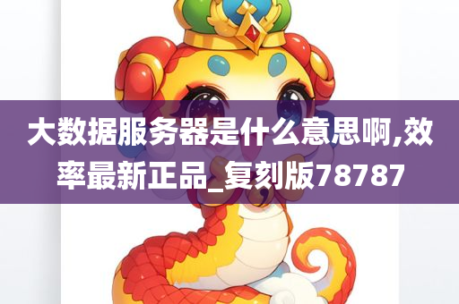 大数据服务器是什么意思啊,效率最新正品_复刻版78787