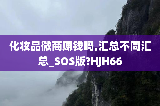 化妆品微商赚钱吗,汇总不同汇总_SOS版?HJH66