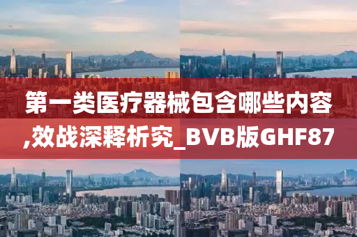 第一类医疗器械包含哪些内容,效战深释析究_BVB版GHF87