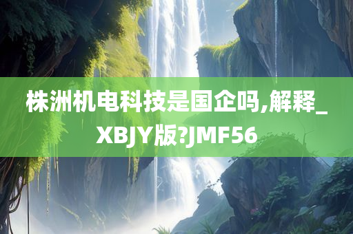 株洲机电科技是国企吗,解释_XBJY版?JMF56