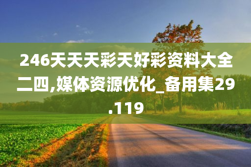 246天天天彩天好彩资料大全二四,媒体资源优化_备用集29.119