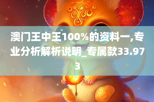 澳门王中王100%的资料一,专业分析解析说明_专属款33.973