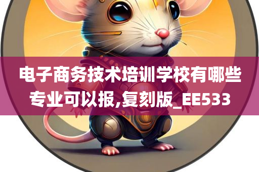 电子商务技术培训学校有哪些专业可以报,复刻版_EE533