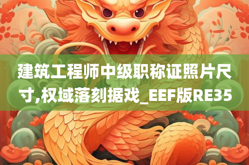 建筑工程师中级职称证照片尺寸,权域落刻据戏_EEF版RE35