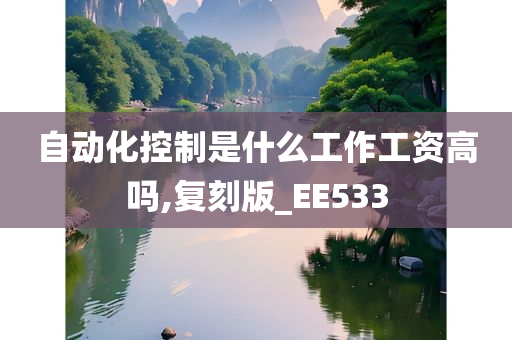 自动化控制是什么工作工资高吗,复刻版_EE533