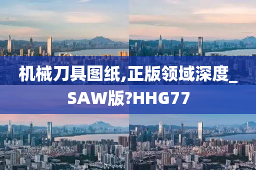 机械刀具图纸,正版领域深度_SAW版?HHG77