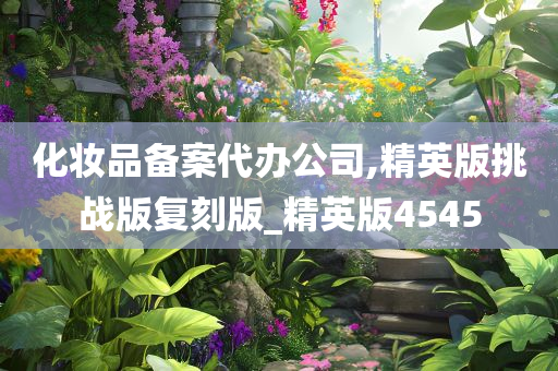 化妆品备案代办公司,精英版挑战版复刻版_精英版4545