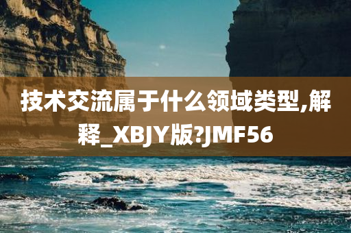 技术交流属于什么领域类型,解释_XBJY版?JMF56