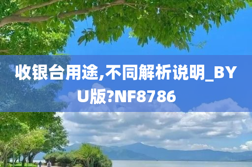 收银台用途,不同解析说明_BYU版?NF8786