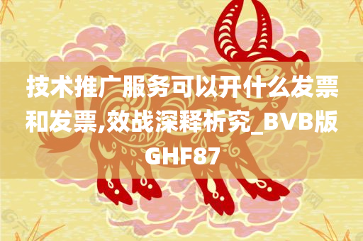 技术推广服务可以开什么发票和发票,效战深释析究_BVB版GHF87