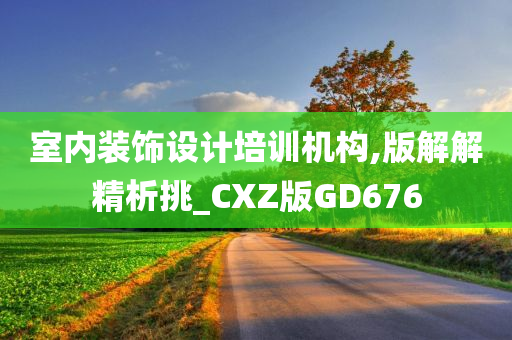 室内装饰设计培训机构,版解解精析挑_CXZ版GD676