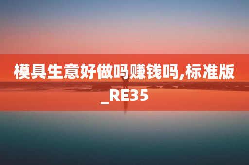 模具生意好做吗赚钱吗,标准版_RE35