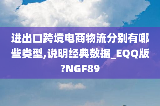 进出口跨境电商物流分别有哪些类型,说明经典数据_EQQ版?NGF89