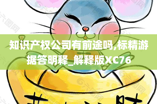 知识产权公司有前途吗,标精游据答明释_解释版XC76