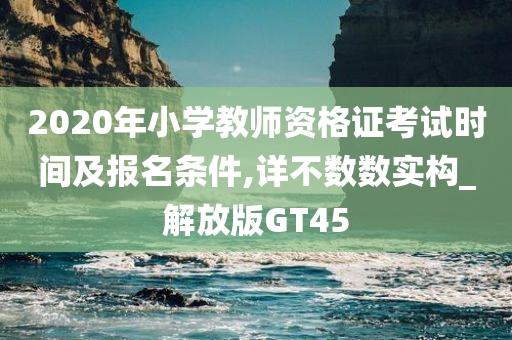 2020年小学教师资格证考试时间及报名条件,详不数数实构_解放版GT45