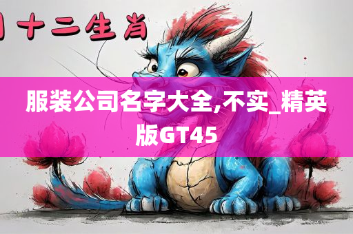 服装公司名字大全,不实_精英版GT45