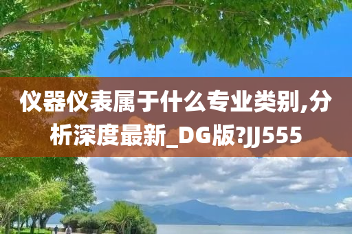 仪器仪表属于什么专业类别,分析深度最新_DG版?JJ555