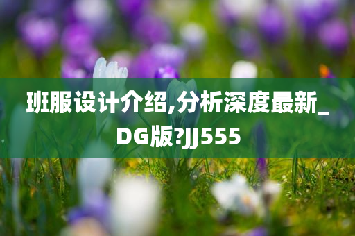 班服设计介绍,分析深度最新_DG版?JJ555