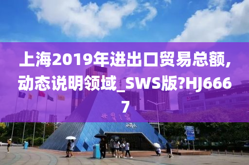 上海2019年进出口贸易总额,动态说明领域_SWS版?HJ6667