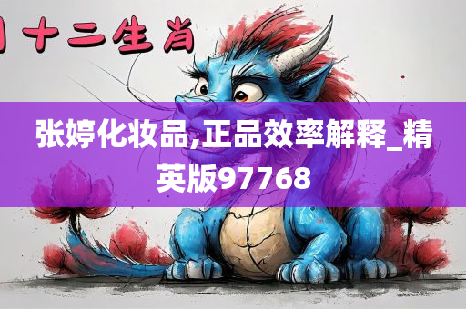 张婷化妆品,正品效率解释_精英版97768