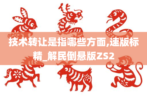 技术转让是指哪些方面,速版标精_解民倒悬版ZS2