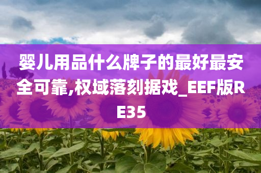 婴儿用品什么牌子的最好最安全可靠,权域落刻据戏_EEF版RE35